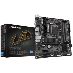 Placa de baza gigabyte b760m ds3h ddr4 lga1700 ddr4 4x sloturi ram max.128gb frecventa maxima