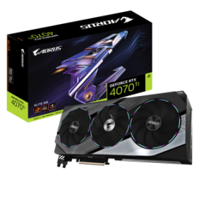 Placa video gigabyte aorus geforce rtx 4070 ti elite 12g 3x displayport 1x hdmi 12gb