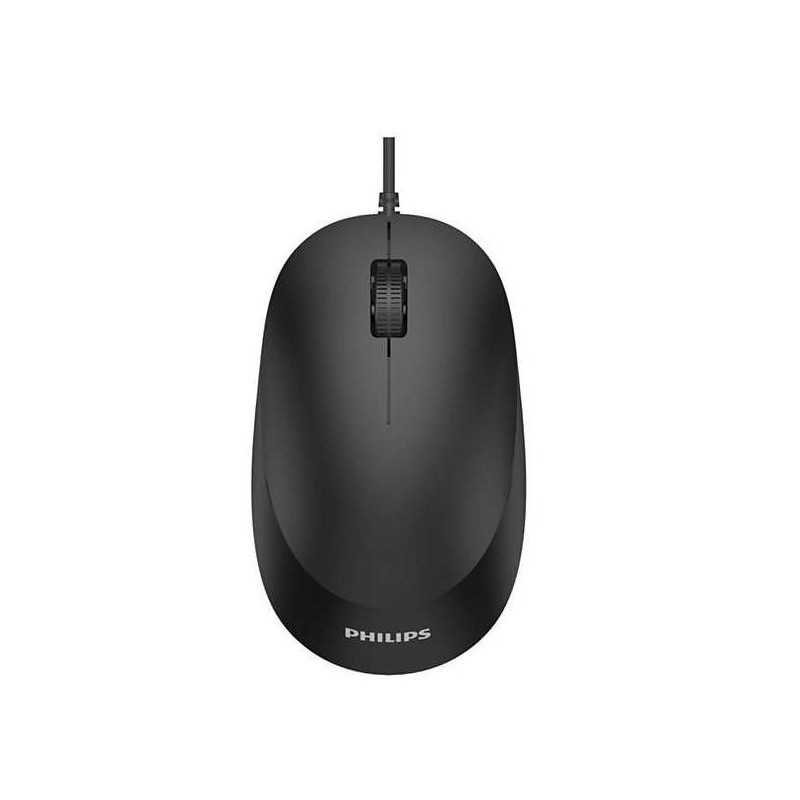 Mouse philips spk7207 cu fir optic 1200 dpi negru