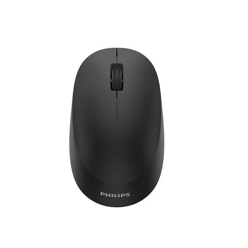 Mouse philips spk7307 wireless 2.4ghz optic 1600 dpi  silent negru