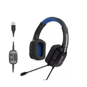 Casti cu micr. philips tagh401bl usb 2.0 over ear multiplatform stereo 2.0 driver 40mm lungime