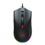 Mouse aoc gm530b ergonomic usb 2.0 16000dpi 7 butoane rgb 1.8m negru