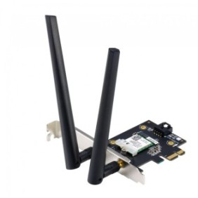 Asus pce-axe5400 wifi  bluetooth 5.2 pcie adapter wi-fi 6 2.4ghz / 5ghz / 6ghz greutate: