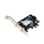 Asus pce-axe5400 wifi  bluetooth 5.2 pcie adapter wi-fi 6 2.4ghz / 5ghz / 6ghz greutate: