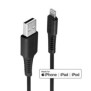 Cablu lindy 1m usb a 2.0 to lightning negru