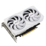 Placa video asus nvidia geforce dual rtx 3060 8g oc white edition