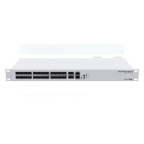 Mikrotik 24 port qsfp+ 2 sfp l3 managed switch crs326-24s+2q+rm procesor:650 mhz 64 mb ram