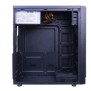 Carcasa inter-tech k-03 cu sursa 500w secc steel atx mid tower case cu sursa 500w