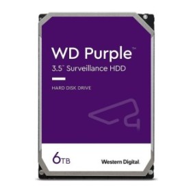 Hdd intern wd 3.5 6tb purple sata3 intellipower (5400rpm)  256mb surveillance hdd
