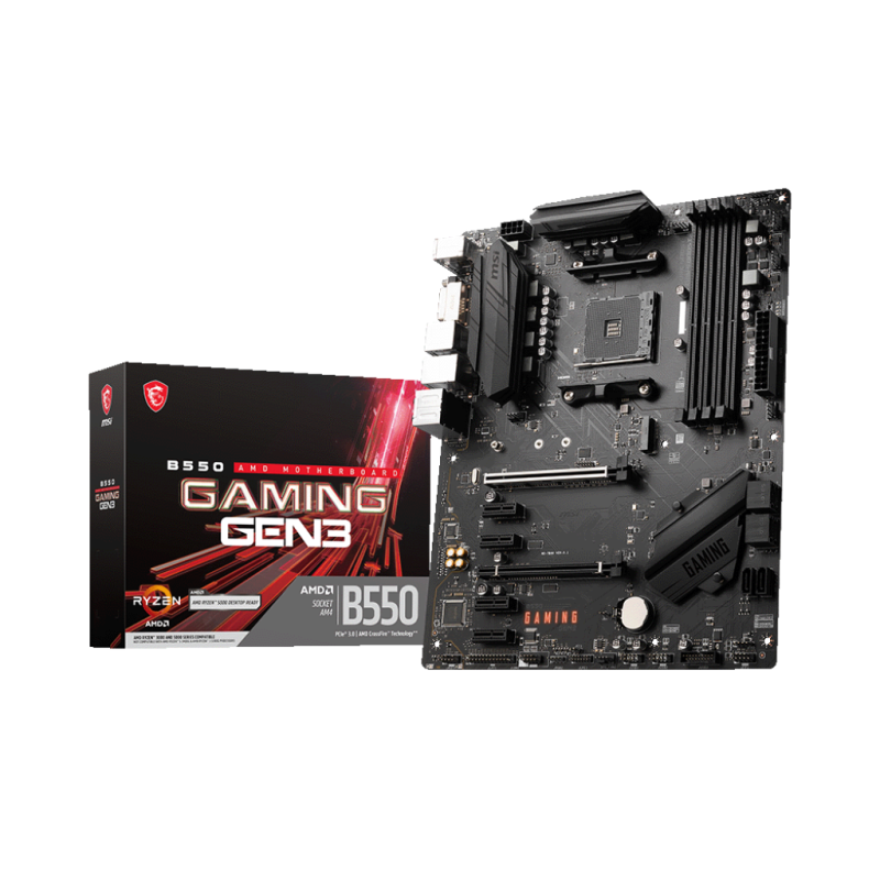 Placa de baza msi b550 gaming am4 ddr4  model name b550 gaming gen3 cpu support