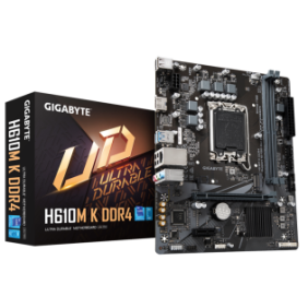 Placa de baza gigabyte h610m k lga 1700 2x ddr4 1x hdmi 1x pcie x16