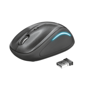 Mouse fara fir trust yvi fx wireless mouse - negru  specifications general height of main