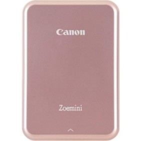 Imprimanta foto canon zoemini pv123 rose gold tehnologie zink (zero ink) viteza: 50 secunde pe