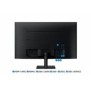 Monitor smart samsung ls32bm700upxen 32 inch panel type: va resolution:3840 x 2160 aspect ratio: 16:9