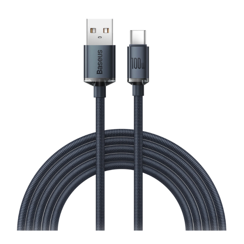 Cablu alimentare si date baseus crystal shine fast charging data cable pt. smartphone usb la