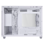 Carcasa asus ap201 prime white geam de sticla 1x bay 2.5 3x bay 2.5/3.5 combo