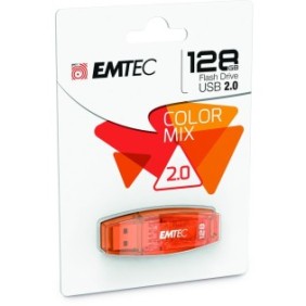 Usb flash drive emtec 128gb color mix usb 2.0