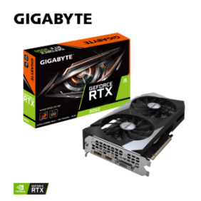 Placa video gigabyte geforce rtx 3050 windforce oc 8gb gddr6 128bit 1x displayport 1x hdmi