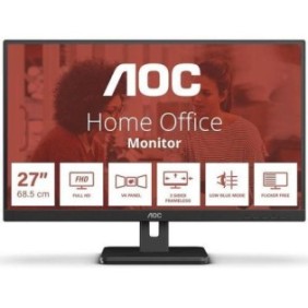 Monitor aoc 27e3um 27 inch panel type: va backlight: wled resolution:1920x1080 aspect ratio: 16:9 refresh