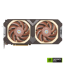 Placa video asus geforce rtx 4080 oc 16gb noctua gddr6x 256bit clock speed 2596mhz 2x