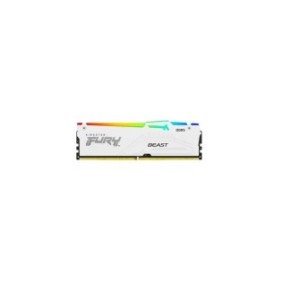 Memorie ram kingston dimm ddr5 64gb 5600mhz cl36 1.35v fury beast white rgb kit of