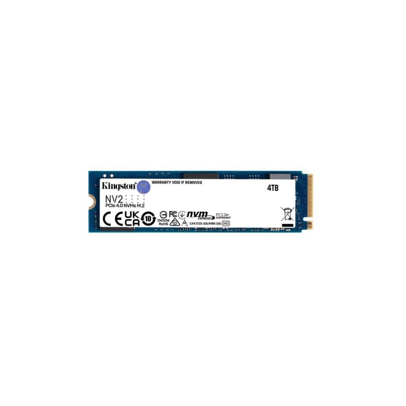 Ssd kingston snv2s m2-2280 4tb pci express 3.0 x4 nvme