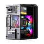 Carcasa segotep knight-t3 mid-tower atx mesh frontal 1x ventilator inclus sursa inclusa suporta maxim 3