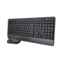 Trust trezo kit tastatura + mouse wireless   sustainability plastic material abs sustainability method pcr recycled