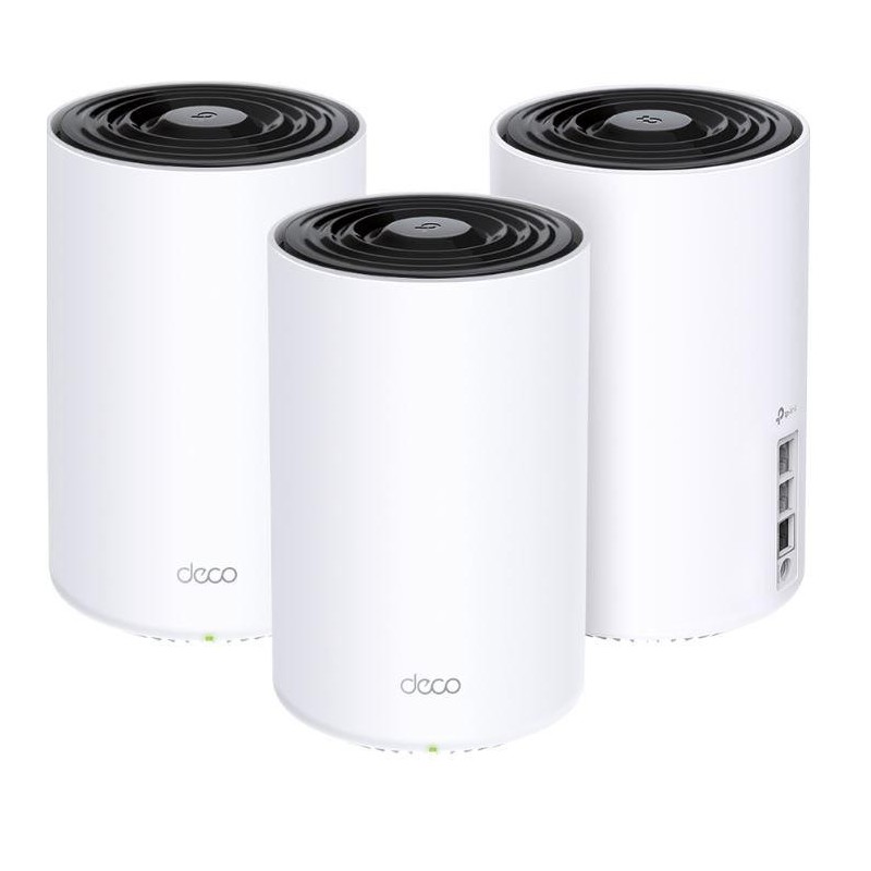 Tp-link ax6000 whole home mesh wi-fi 6 system deco x80(3-pack) dual- band standarde wireless: ieee