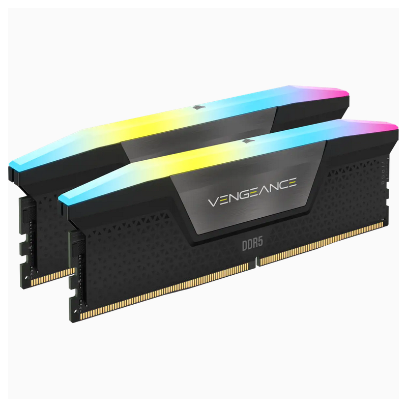 Memorie ram corsair rgb dimm ddr5 32gb 5600mhz 1.25v cl36 kit of 2 vengeance