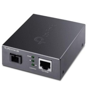 Tp-link 10/100 wdm media converter standarde si protocoale: ieee802.3 ieee802.3i ieee802.3u interfata: 1× 100 mbps