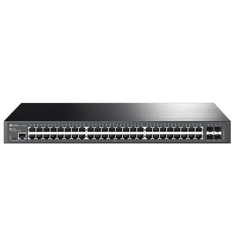 Tp-link tl-sg3452x switch jetstream cu management | 48× porturi gigabit l2+ și 4× sloturi 10ge