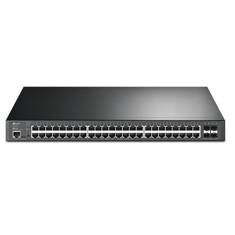 Tp-link tl-sg3452xp switch jetstream cu management | 4× porturi 10ge sfp+ și 48× porturi gigabit