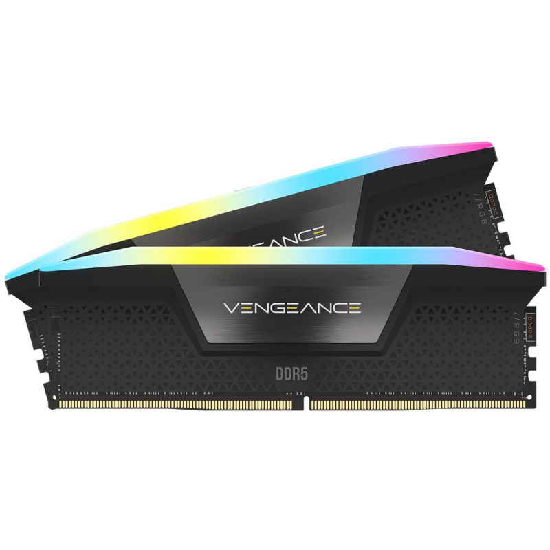 Memorie ram corsair rgb dimm ddr5 32gb 6000mhz 1.35v cl16 kit of 2 vengeance