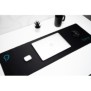 Mouse pad spacer sp-pad-game-b-bk cauciuc si material textil 900x300x3mm negru