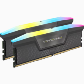 Memorie ram corsair rgb dimm ddr5 32gb 5200mhz 1.25v cl40 kit of 2 vengeance