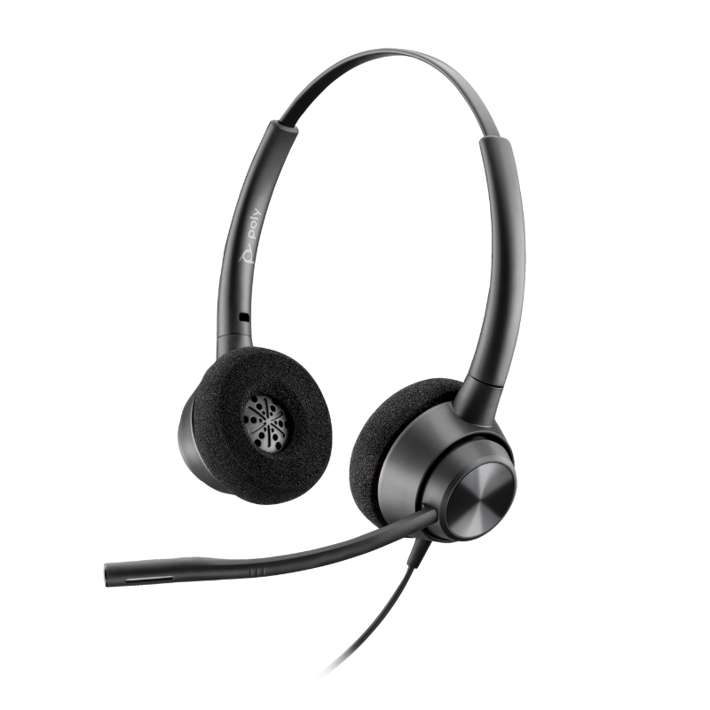 Poly encorepro 320 stereo usb-a headset taa