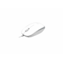 Mouse serioux cu fir optic noblesse 9800m 1000dpi alb-gri ambidextru blister cablu 1.6m usb