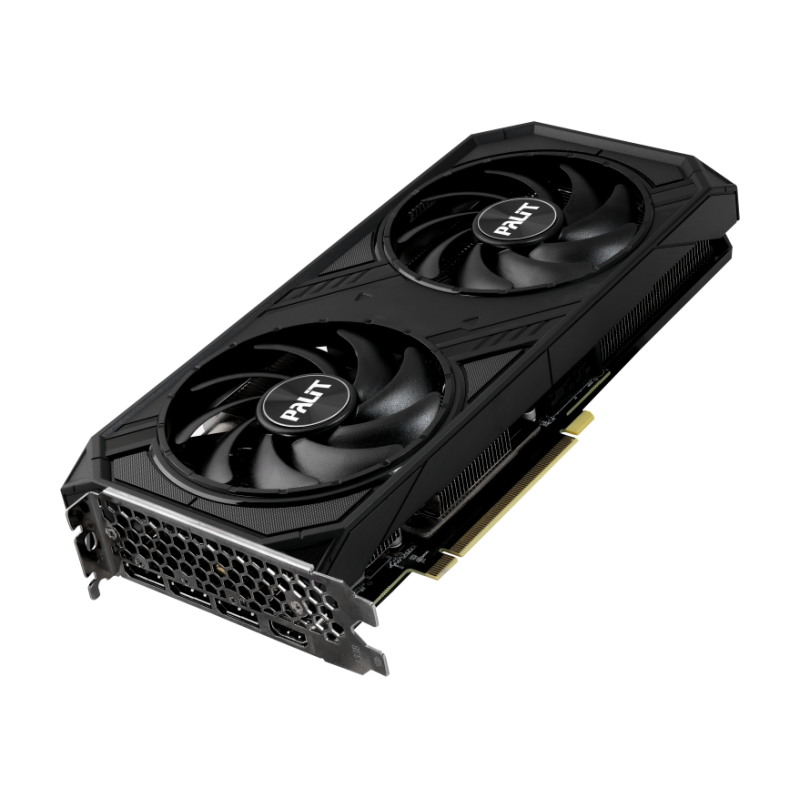 Placa video palit geforce rtx 4070 dual oc 12gb gddr6x 192bit 2550mhz boost clock 3x