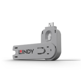 Lindy usb type a port blocker key alb