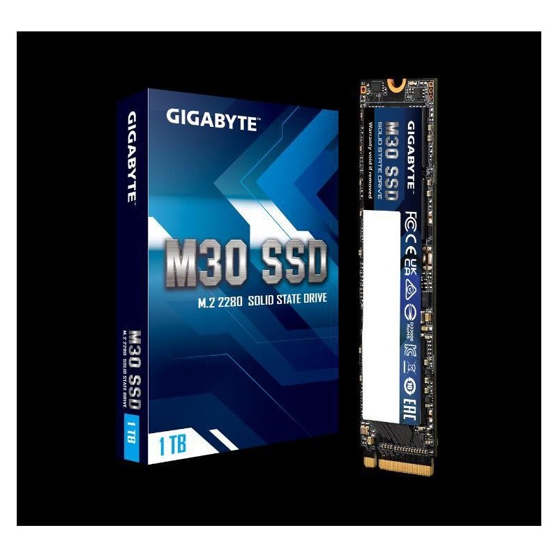 Ssd gigabyte m30 1 tb m.2 pcie 3.0x4 nvme 1.3 viteza citire: 3500 mb/s viteza