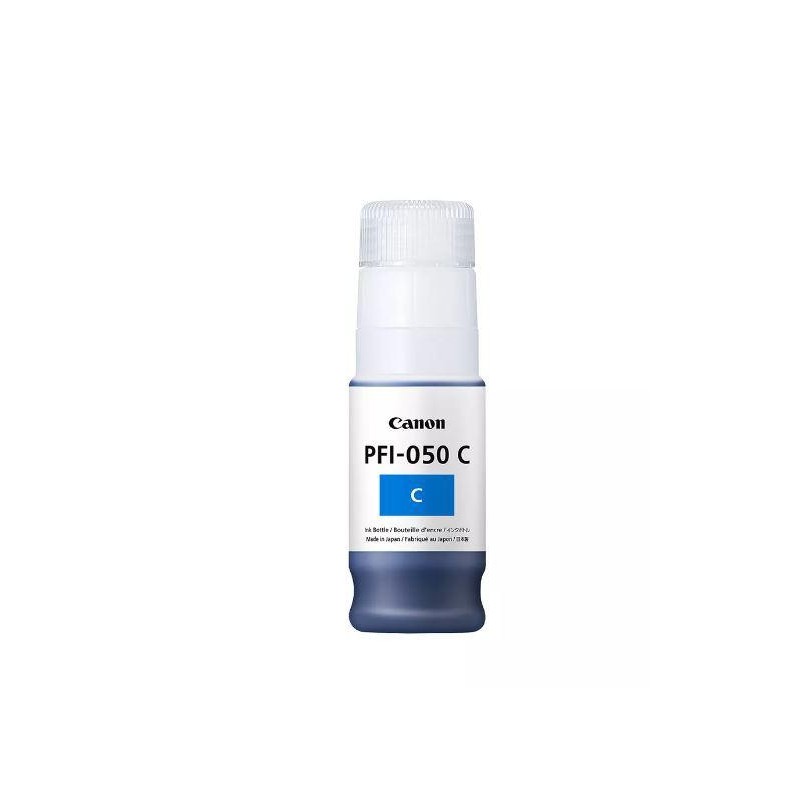 Cartus cerneala canon pfi-050c cyan capacitate 70ml pentru canon tc- 20 tc-20m.