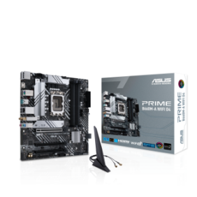 Placa de baza asus prime b660m-a d4-csm lga1700 wifi 4x ddr4 5333mhz 1x displayport 2x