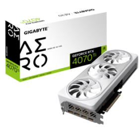 Placa video gigabyte geforce rtx 4070 ti aero oc v2 12gb gddr6x 192bit 3x displayport