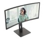 Monitor aoc cu34p3cv 34 inch panel type: va backlight: wled resolution: 3440 x 1440 aspect