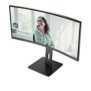 Monitor aoc cu34p3cv 34 inch panel type: va backlight: wled resolution: 3440 x 1440 aspect