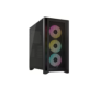 Carcasa corsair icue 4000d rgb airflow mid tower atx 3 ventilatoare incluse 120mm 2x 3.5