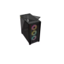 Carcasa corsair icue 4000d rgb airflow mid tower atx 3 ventilatoare incluse 120mm 2x 3.5