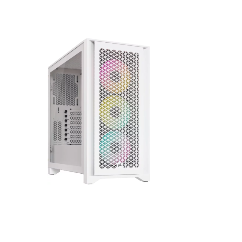 Carcasa corsair icue 4000d rgb airflow mid tower atx 3 ventilatoare incluse 120mm 2x 3.5