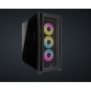 Carcasa corsair icue 5000d rgb airflow mid tower atx 3 ventilatoare incluse 120mm 4x 3.5